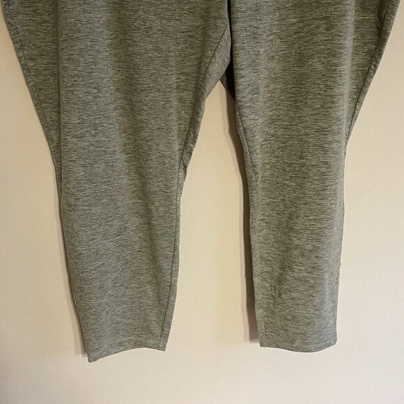 Susan Graver Weekend Women 4X Rustic Olive Heather Jersey Knit Leggings NWOT - Picture 2 of 9